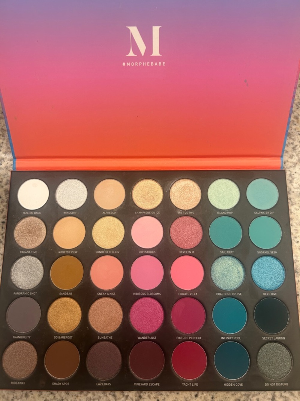 Morphe 35S Sweet Oasis Palette